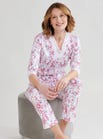 Prune Bas de pyjama fleuri 0216