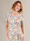 Aster Ditsy Cotton Floral Dress 4043