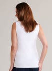 White Essential Cotton Jersey Vest 6321