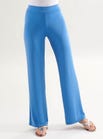 Cornflower Blue Slinky Jersey Trousers  6709
