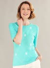 Aqua Cool Cotton Sweater 9156