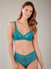 Turquoise Full Cup Amourette Bra by Triumph 9301