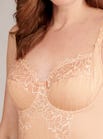 Natural/Skin Embroidered Sculpting Body by PrimaDonna 9384